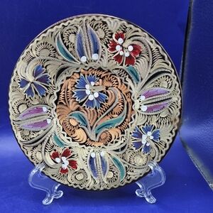 Elsan Ticaret Handmade Etched Copper Wall Hanging